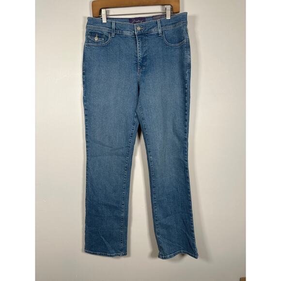 NYDJ New Lift and Tuck Technology Size 10 Modern Boot Stretch - Picture 1 of 10